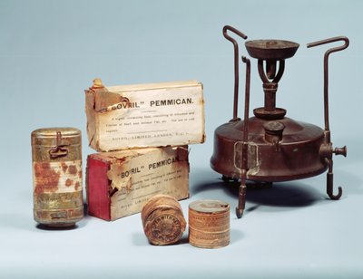 Comida llevada en la expedición a la Antártida de Scott, 1901-4 de Unbekannt Unbekannt