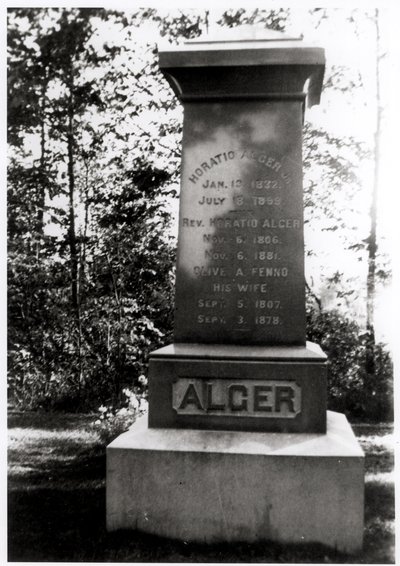 Tumba de Horatio Alger en Natick, Massachusetts de Unbekannt Unbekannt