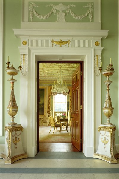 Interior, Sledmere House, Yorkshire de Unbekannt Unbekannt
