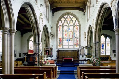 Interior de la Iglesia de St. Olaves, Hart Street, Ciudad de Londres de Unbekannt Unbekannt