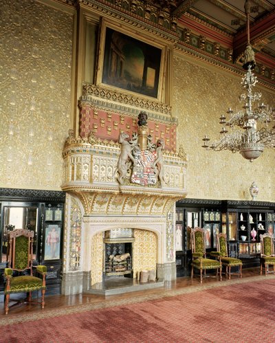 Interior del Salón Veneciano, Carlton Towers, Yorkshire de Unbekannt Unbekannt
