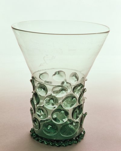 Vaso Krautstrunk Waldglas, c.1600, grabado fechado en 1626 de Unbekannt Unbekannt