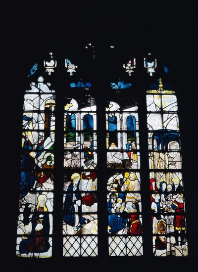 Natividad, Adoración de los Magos y Presentación en el Templo, c.1500 de Unbekannt Unbekannt