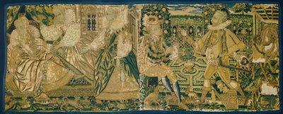 Valance de bordado, finales del siglo XVI de Unbekannt Unbekannt