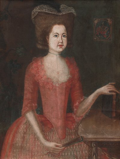 Retrato de Žofie Hellenbachová de Unbekannt Unbekannt
