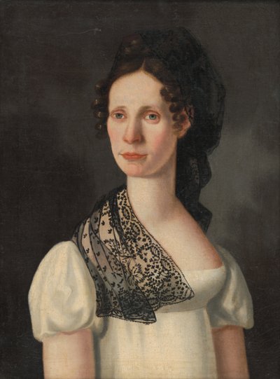 Retrato de Apolónia Kubínyiová de Unbekannt Unbekannt