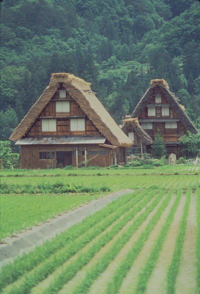 Aldea de Shirakawa, Giju, Japón de Unbekannt Unbekannt