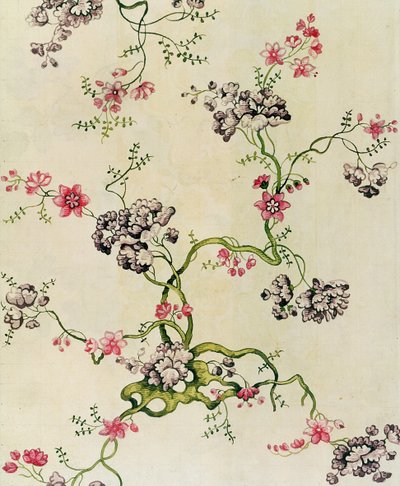 Diseño de seda por Anna Maria Garthwaite, 1740 de Unbekannt Unbekannt