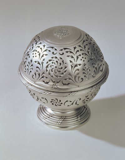 Caja de jabón, parte de un conjunto con jarra y palangana, por Francis Riel, París, 1771 de Unbekannt Unbekannt