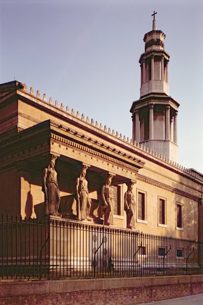 Iglesia de St. Pancras 1819-22, Charles Frederick Inwood, Londres, Reino Unido de Unbekannt Unbekannt