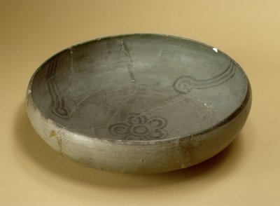 Cerámica gris pintada de terracota, Hastinapur, 800-400 a.C. de Unbekannt Unbekannt