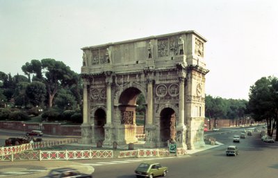 El Arco de Constantino desde el Noroeste de Unbekannt Unbekannt