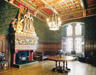 El comedor, Castillo de Cardiff, Gales de Unbekannt Unbekannt