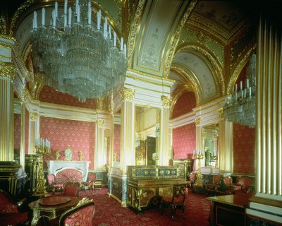 La Cámara Dorada de la Zarina, en los Apartamentos Privados del Gran Palacio del Kremlin de Unbekannt Unbekannt