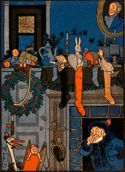 La noche antes de Navidad, por Denlow, 1903 de Unbekannt Unbekannt