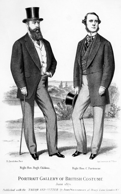 El Honorable Hugh Childers y el Honorable C. Fortescue, 1871 de Unbekannt Unbekannt