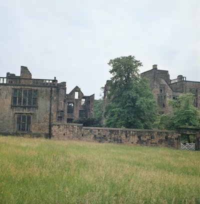 Las ruinas de Old Hardwick Hall de Unbekannt Unbekannt