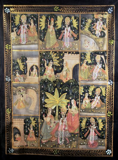 La historia de Krishna y sus diez encarnaciones de Unbekannt Unbekannt