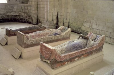 Tres Tumbas Plantagenet: Enrique II, Leonor de Aquitania y Ricardo I de Unbekannt Unbekannt