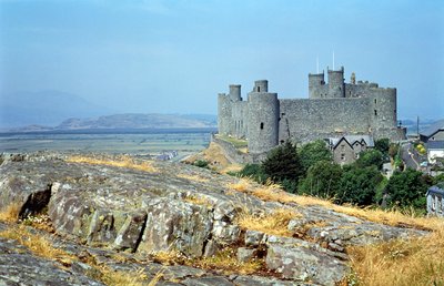 Vista del Castillo de Harlech, Gwynedd, Gales del Norte de Unbekannt Unbekannt