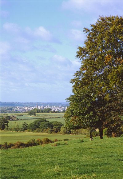 Vista de Oxford desde Boars Hill de Unbekannt Unbekannt