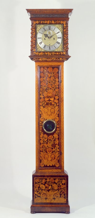 Reloj de pie de marquetería de nogal, por Daniel Quare (1649-1712) de Unbekannt Unbekannt