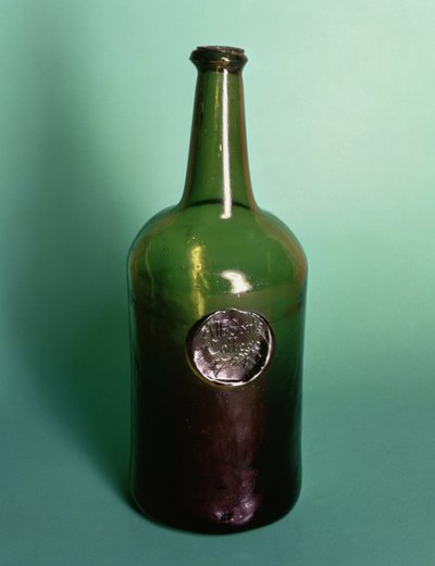 Botella de vino sellada, All Souls College, 1764 de Unbekannt Unbekannt