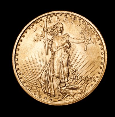 Moneda de 20 dólares, EE.UU. de Unbekannter Künstler