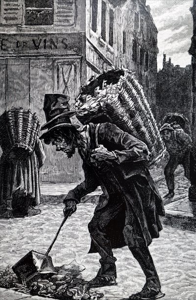 Un recogedor de trapos francés de Unbekannt