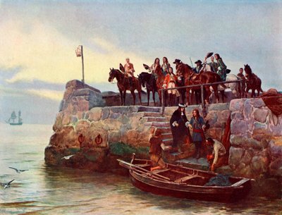Una causa perdida: La huida de Jacobo II de Unbekannter Künstler