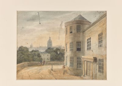 Vista de The Crescent, Cambridge Street, Birmingham de Unbekannt
