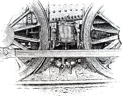 Un freno de conducción de locomotora de Unbekannt
