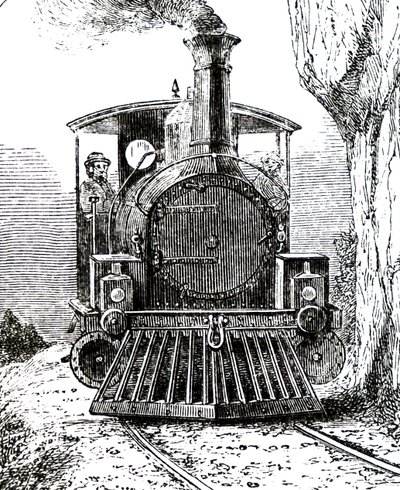 Un freno de conducción de locomotora de Unbekannt