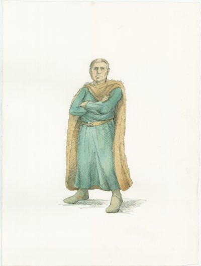Reconstrucción del duque Guillermo de Normandía hacia 1066 de Unbekannter Künstler