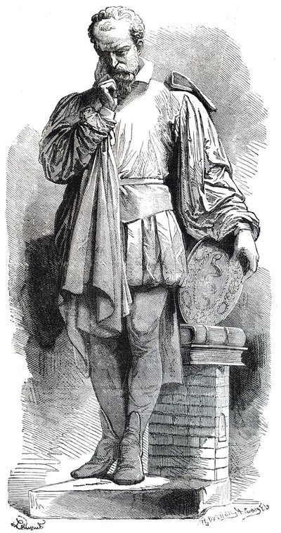 Una estatua de Bernard Palissy de Unbekannt