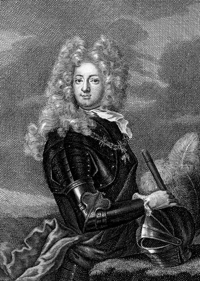 Adrien Maurice conde de Ayen 1678-1766 , 3er duque de Noailles (grabado) de Unbekannter Künstler