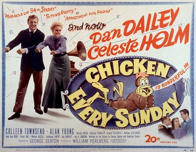 Cartel de la película Chicken Every Sunday 1942 de Unbekannt