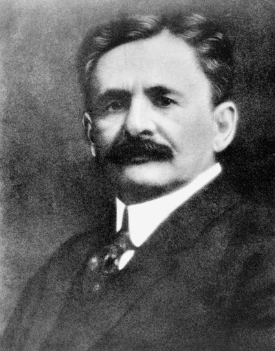 Albert Abraham Michelson, físico estadounidense, c 1910 de Unbekannt