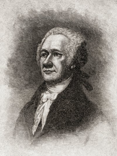 Alexander Hamilton de Unbekannter Künstler