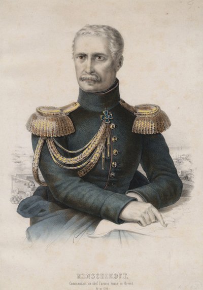 Alejandro Sergueievitch Menchikov - Príncipe Alexander Sergeyevich Menshikov de Unbekannt