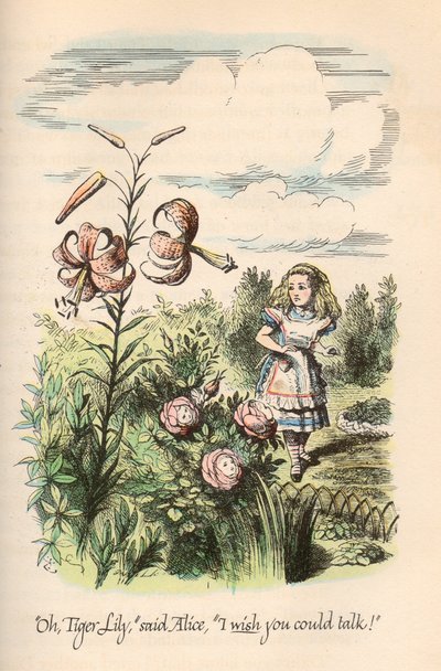 Alicia en el País de las Maravillas y A través del espejo, de Lewis Carroll, ilustrado por John Tenniel de Unbekannt