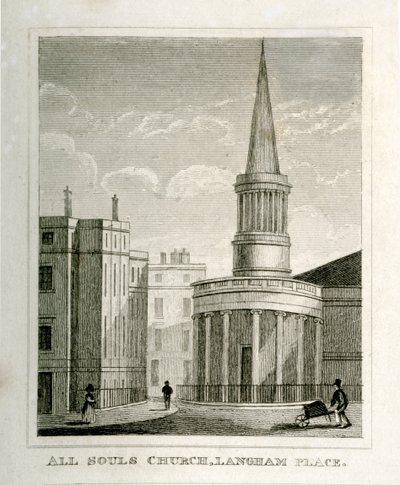 Iglesia de All Souls, Langham Place de Unbekannt