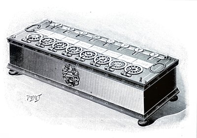 Una máquina sumadora diseñada por Blaise Pascal de Unbekannt