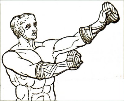 Un boxeador temprano de Unbekannt