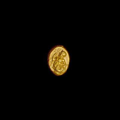 Antigua moneda griega, Mysia, Kyzikos Electrum hekte, c 475Ð410 a.C., Kekrops (foto) de Unbekannter Künstler