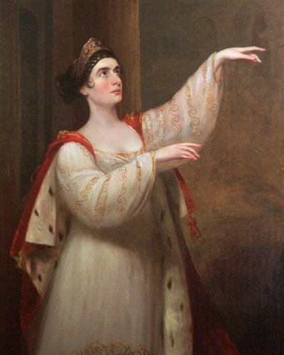 Angelica Catalani en el papel de Semiramide de Unbekannter Künstler