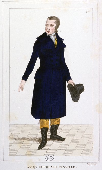 Antoine Fouquer Tinville de Unbekannter Künstler