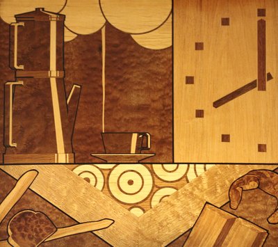 Estilo Art Deco, Decoración interior de la panadería Waida, Edificio de 1931, Arquitecto: Fernand Moineau (1883-1944), 3-5 place d