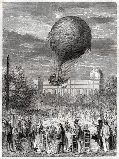 Ascensión en globo de Nicolas Liez