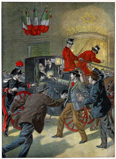Asesinato de Umberto I de Unbekannter Künstler